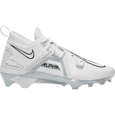 Imagem de Nike Alpha Menace Pro 3 Tênis masculino, Branco-platina pura - preto, 39