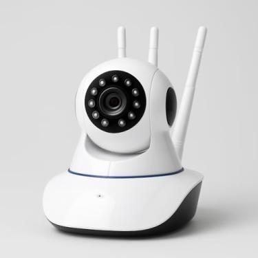 Imagem de Câmera IP Wireless Wifi com 3 antena