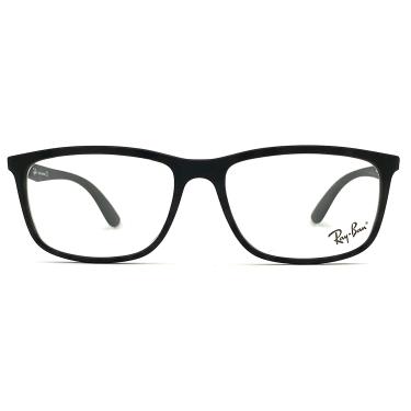 Imagem de Armação para Óculos Ray-Ban 0RX7171L 5196 Tam 58 / Preto Fosco