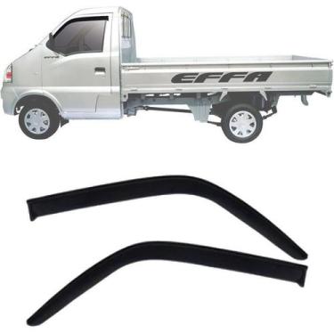 Imagem de Calha de Chuva Esportiva Effa Towner Pick Up Cabine Simples 2 Portas F