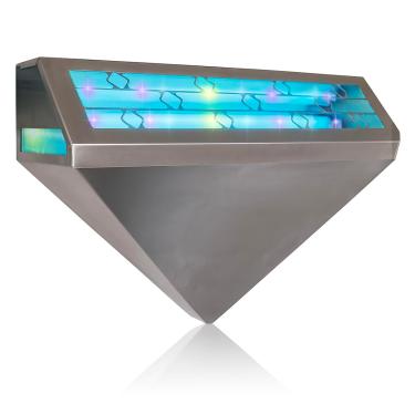 Imagem de Gardner Armadilha WS-95 para uso interno com LED proprietário, arandela decorativa para parede – Lâmpada nominal de 40.000 horas, sem zap e cheiro, feita para durar para restaurantes e cafés, feita