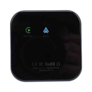 Imagem de Asixxsix Adaptador sem fio car play e adaptador sem fio Android Auto, 6 em 1, cartão 4G LTE, Bluetooth, WiFi, 4 GB + 64 GB, caixa de entretenimento de vídeo para carro com IA