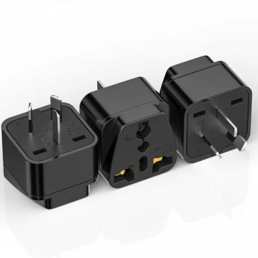 Imagem de Adaptador De Viagem Universal 3PCS Dos EUA, Canadá, Reino Unido, UE Pa