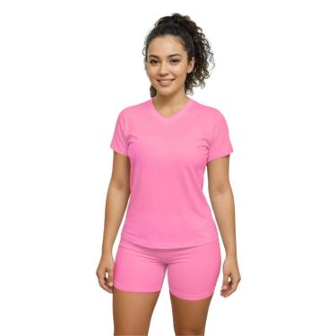Imagem de Camiseta Feminina Manga Curta Dry Fitness Academia-Feminino