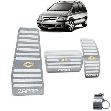 Imagem de Pedaleira + Descanso Chevrolet Zafira 2001 A 2012 Automatico