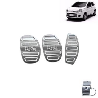 Imagem de PEDALEIRA MANUAL FIAT UNO 2013 A 2020 2 portas AÇO INOX
