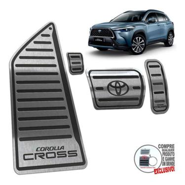 Imagem de Descanso + Pedaleira Toyota Corolla Cross 2022 Preto