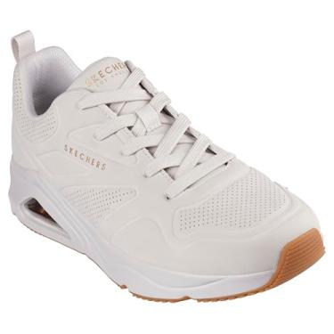Imagem de Skechers Tênis masculino Tres-air Uno - Casairal Fashion, Off-white, 10.5