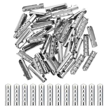 Imagem de EupHHonycs 50 peças de agulhas para cadarços, pontas de renda, reparo, paracorda, moletons com capuz, tênis, ponta de metal, pontas de cabeça de cordão, substituição de cabeça para tênis, cadarços com
