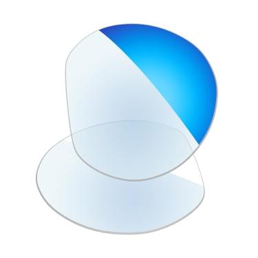 Imagem de Firtox Lentes de reposição UV400 para óculos Oakley Meta HSTN OW8002 51 mm AI, Fotocrômico azul gelo, One Size