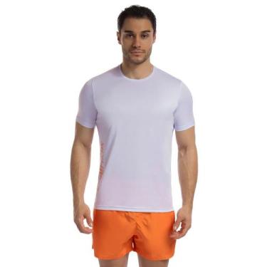 Imagem de Camiseta Basic Logo Olympikus Masculina, Branco, GG