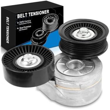 Imagem de SZKAIDAG Conjunto tensor de correia com polia para: -Ram 1500 Dakota para: -Jeep Grand cherokee Commander Liberty para: -Dodge Durango Nitro para: -Mitsubishi Raider para: -Chrysler Aspen 3.7L 4.7L V8