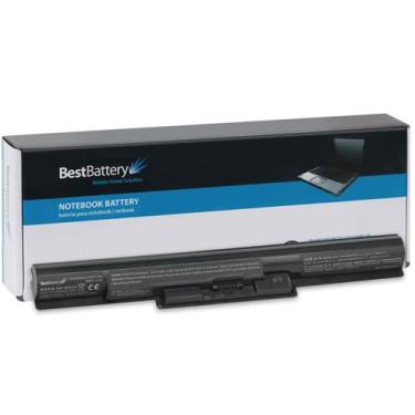 Imagem de Bateria para Notebook Sony Vaio SVF15218SH - BestBattery, Preto