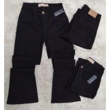 Imagem de Calça flare preta sarja - Vest Bem