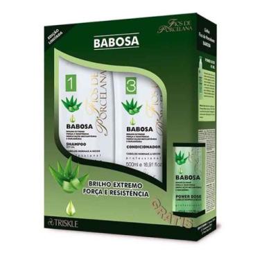 Imagem de Kit Shampoo + Condicionador 500ml Babosa Triskle