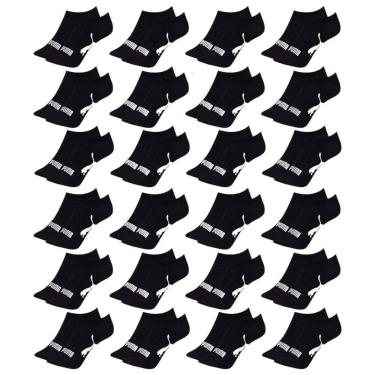Imagem de Kit 24 Pares de Meias Puma Sapatilha Esportiva Feminino
