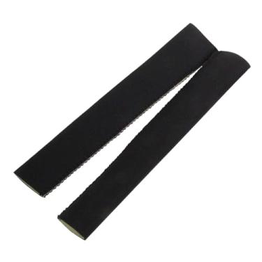 Imagem de KiBcsLic Punhos de remo para caiaque, acessórios de caiaque, capa resistente, proteção, antiderrapante, protetor de cabo de remo para caiaque de barco, Preto