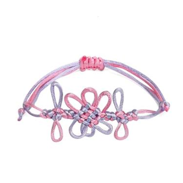 Imagem de ASVP Shop KPOP Pulseiras Coreanas Combinando Joias Artesanais da Amizade para Amigos e Fãs, Adjustable, Nó de cordão, Sem Pedra Preciosa