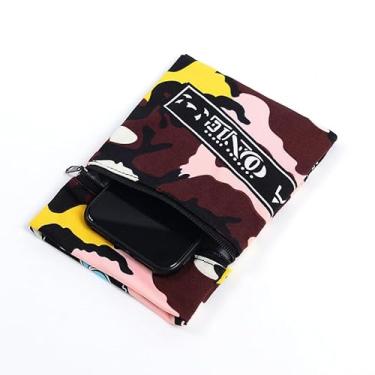 Imagem de Braçadeira de corrida esportiva, braçadeira para celular, suporte de braço de exercício para corrida, bolsa esportiva para todos os fins, academia, exercícios, braçadeira de telefone (marrom)-5