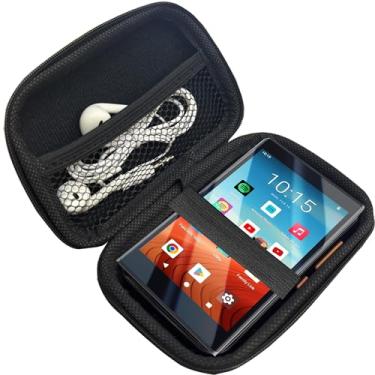 Imagem de Capa compatível com PECSU MP3 Player, Lamshaw durável, capa protetora à prova de choque e leve, compatível com PECSU G5 12.7 cm MP3 Player (preto, para G4 10.2 cm mp3)