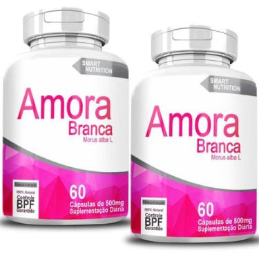 Imagem de Suplemento Amora Branca 60 Cápsulas 2 Unidades - 4Elementos