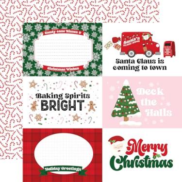 Imagem de Echo Park Paper Entrega de Natal do Papai Noel: Cartões de diário 12 x 12 papel estampado, multi