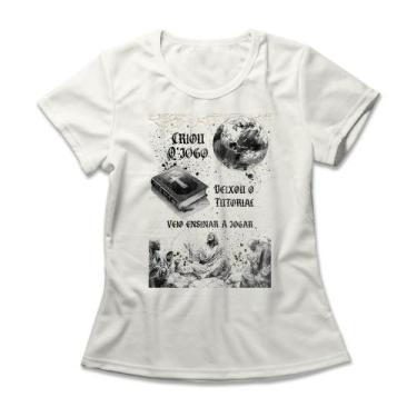 Imagem de Camiseta Feminina O Criador Do Jogo - Studio Geek, P, Off white
