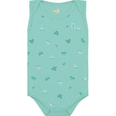 Imagem de Body regata bebe 13540 kiko e kika - Kiko baby, Verde, P