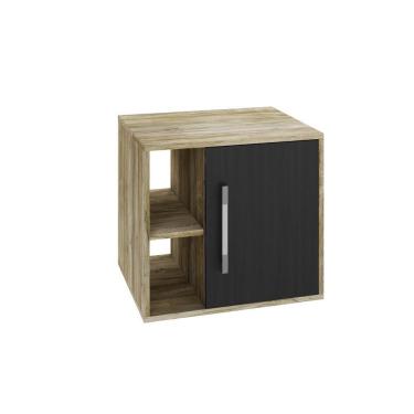 Imagem de Gabinete Soft 500 Perffect Acetinado Carvalho C-preto ônix