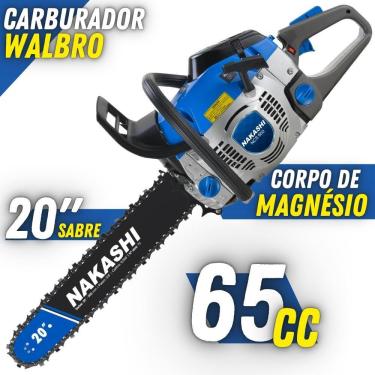 Imagem de Motosserra Ncs650 65,1Cc 2T À Gasolina Corrente De 72 Elos