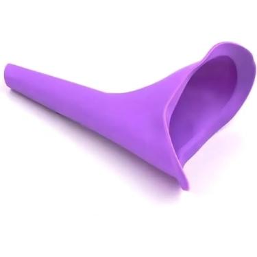 Imagem de Funil Urinário Silicone Lavável Reutilizável Urinol Feminino Portátil - Faça Xixi Em Pé de Forma Rápida, Higienico e Seguro (GP09)