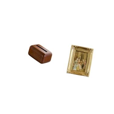 Imagem de Fenteer Porta-lenços Retangular Multifuncional E Organizador de Resina para Fotos E Cartões, Ideal para Cozinha, Carro, Mesa, Parede, Quarto, Escritório E Dec