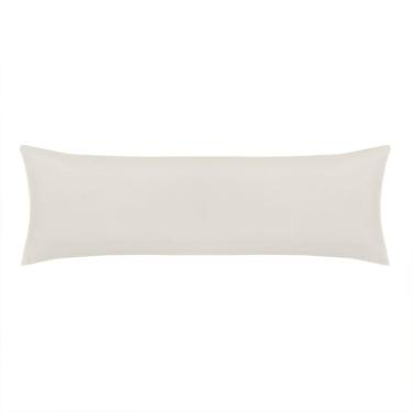 Imagem de Fronha Body Pillow Altenburg Toque Acetinado Bege Porcelana