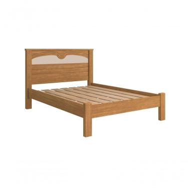 Imagem de Cama De Casal Amsterdã Camas Fenix Cor:cinamomo-off White