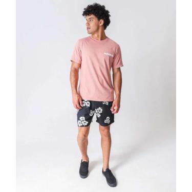 Imagem de Bermuda Masculina Estampa Flores Surf Marisa Preto-28000, Preto, GG