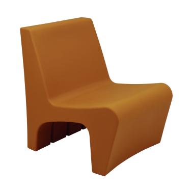 Imagem de Poltrona Tramontina Berta em Polietileno Amarelo Tucano