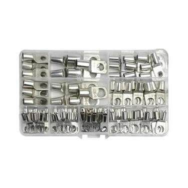 Imagem de Pacote Em Massa 200 100 90 60 Peças Terminais Elétricos SC Conectores 