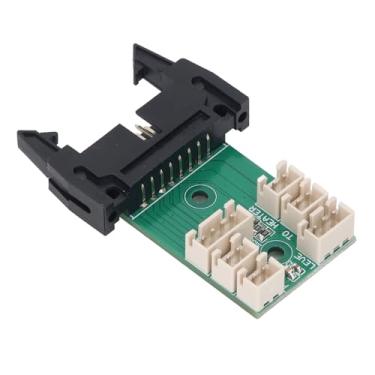 Imagem de Garosa Placa de Fuga de Impressora 3D, Substituição de Adaptador Hotend de Módulo de Fuga de PCB para Kobra 2, PCB Durável Multicamadas para Conexão Estável Fácil Instalação Reparo de Impressão 3D DIY