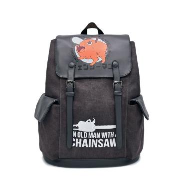 Imagem de Mochila escolar Motosserras Anime Schoolbag para crianças