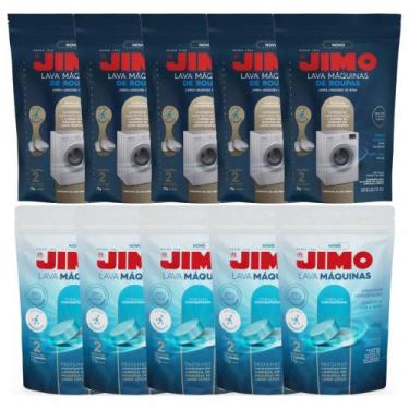 Imagem de Kit 5 Lava Máquina Pastilhas Concentrada 10x17g 5 Lava Máquina De Lava