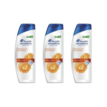 Imagem de Shampoo Head & Shoulders 200Ml Remoçao Oleosidade-Kit C/3Un