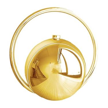 Imagem de Bolsa feminina com bola de mármore para noite, bolsas elegantes e luxuosas, para festas, férias, casamentos, Dourado, Casual