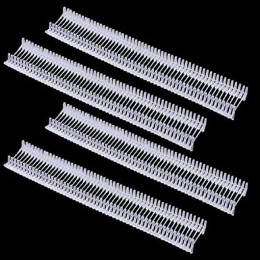 Imagem de CRASPIRE 5000 peças de etiquetas padrão farpas de etiqueta de preço prendedores de plástico transparente pequenas correntes suspensas suportes pinos fixadores fixadores para roupas padrão sacos de