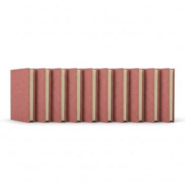 Imagem de Caderno Executivo Mini com Capa Dura, 50 Folhas sem Pauta, Sticky Notes Inclusos, 10,5 x 8 x 1,2 cm, Cores Sortidas em Verde, Marrom e Bege (10, Vermelho)