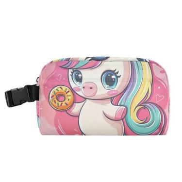 Imagem de TSENQUE Lancheira personalizada fofa de unicórnio rosquinha rosa para mulheres meninas lancheira masculina infantil lancheira para trabalho portátil floral alimentos bolsa térmica para escola