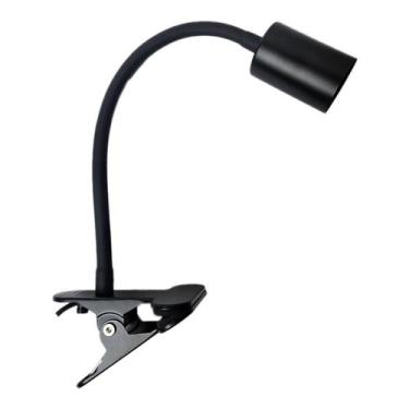 Imagem de Suporte de Clip Preto Para Lâmpada de Répteis e Anfíbios PD04 Soquete 