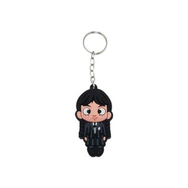 Imagem de Chaveiros de Borracha Geek Wandinha, Wandinha