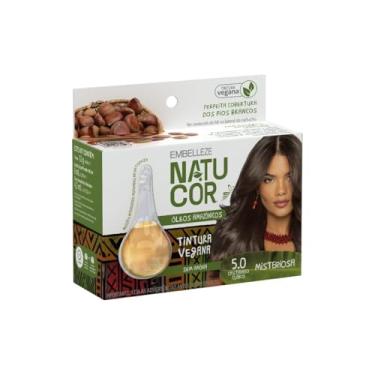 Imagem de Tintura Vegana Embelleze Natucor Sem Amônia 5.0 - Castanho Claro