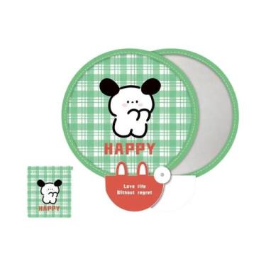 Imagem de Ventilador Portátil Dobrável De Verão Com Desenho De Menina, Placa Ref