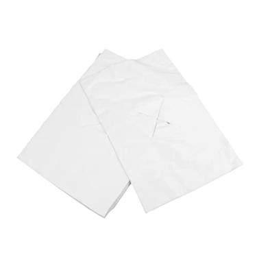 Imagem de Dioche Capa Descartável para Descanso Facial 100 Unidades, Massagem Antiaderente, Capas para Encosto de Cabeça para Clubes de SPA, Centros de Gerenciamento de Pele, Algodão Macio,